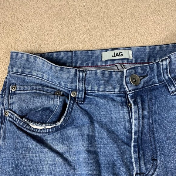 JAG Men’s Blue Distressed Jeans - Picture 6 of 6